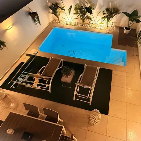 Alma Nomada With Heated Pool & Solarium & Barbacue & Chillout Ideal For Families Corralejo