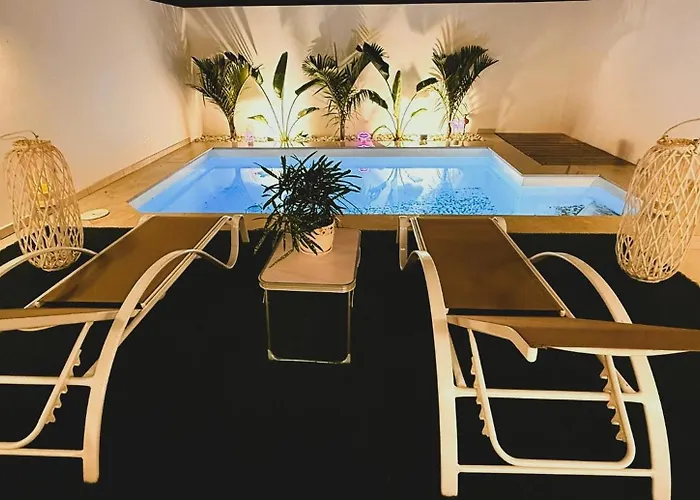 Alma Nomada With Heated Pool & Solarium & Barbacue & Chillout Ideal For Families Κοραλέχο