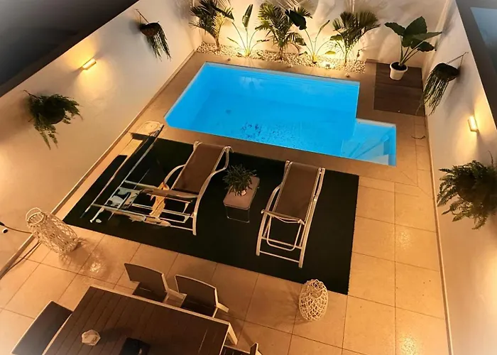 Alma Nomada With Heated Pool & Solarium & Barbacue & Chillout Ideal For Families Κοραλέχο