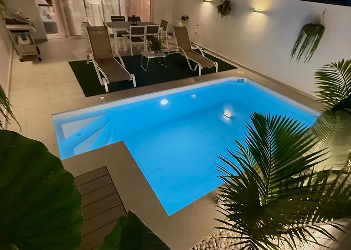 Βίλα Alma Nomada With Heated Pool & Solarium & Barbacue & Chillout Ideal For Families *