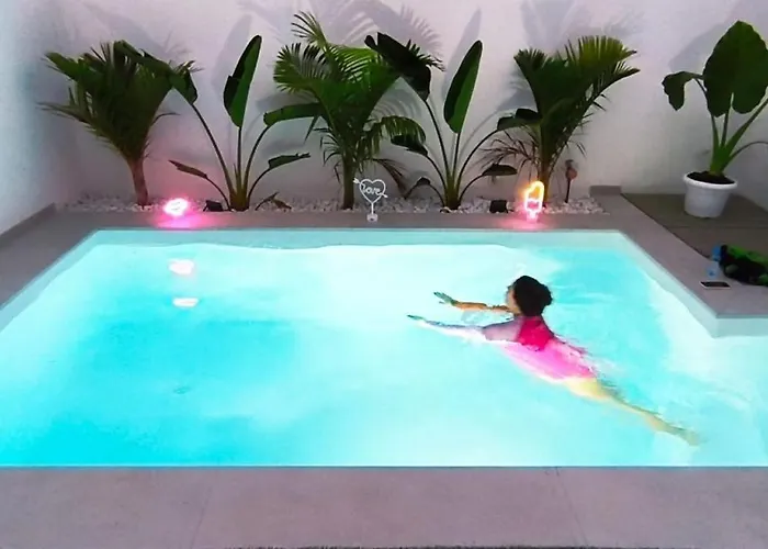 Alma Nomada With Heated Pool & Solarium & Barbacue & Chillout Ideal For Families Βίλα